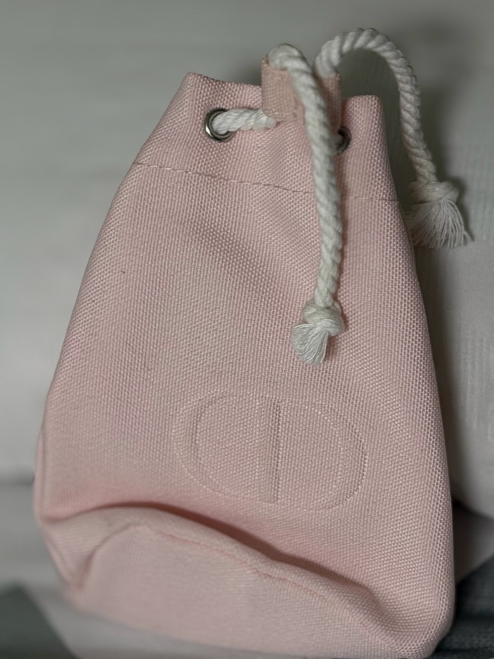 Dior CD Drawstring Cosmetic Bag Pouch - Picture 4 of 8